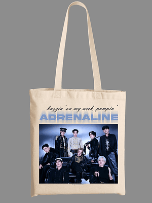 Totebag Diseño Adrenaline v.2 - ATEEZ