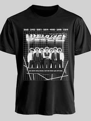 Polera Diseño Graphic - BTS grupal