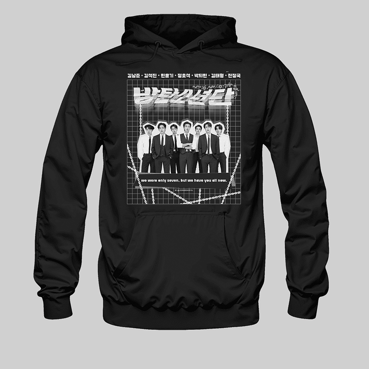 Polerón Diseño Graphic - BTS grupal 2