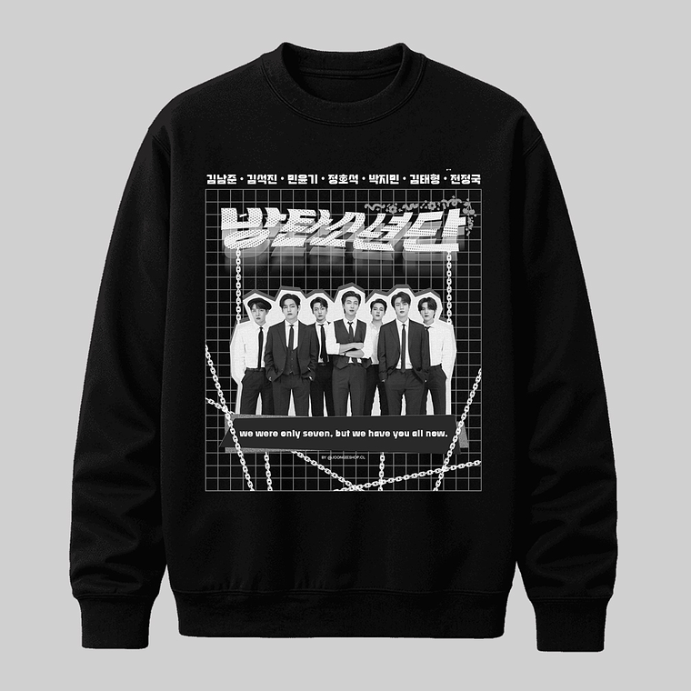 Polerón Diseño Graphic - BTS grupal 1