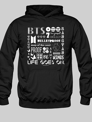 Polerón Diseño Collage - BTS