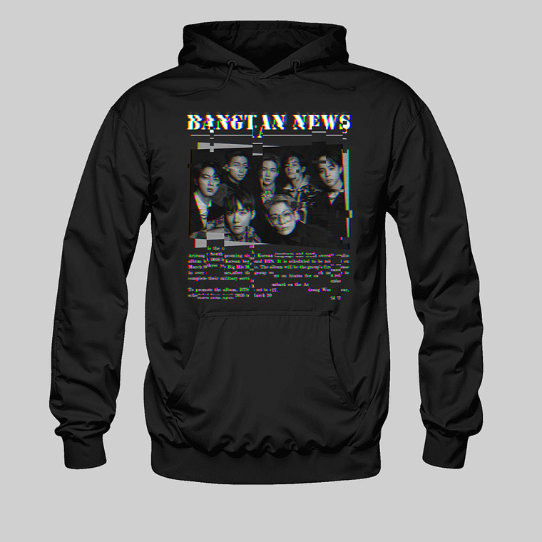 Polerón Diseño Distorted - BTS 2