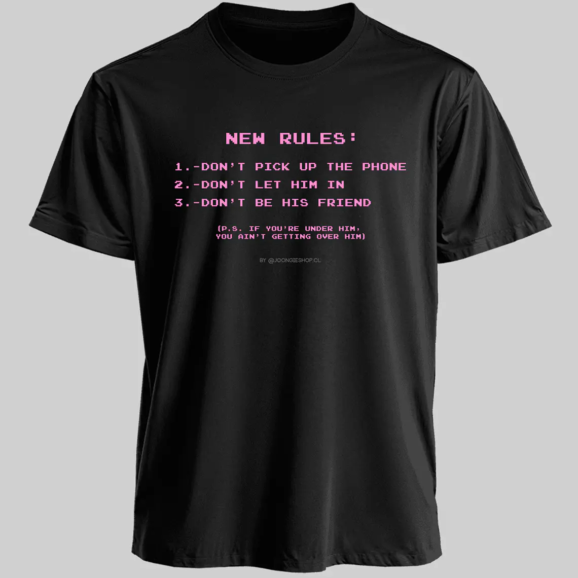 Polera Iconic Lines - Dua Lipa v.1 (New rules) 1