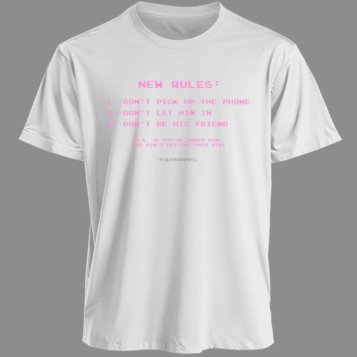 Polera Iconic Lines - Dua Lipa v.1 (New rules) 2