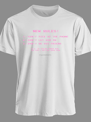Polera Iconic Lines - Dua Lipa v.1 (New rules)