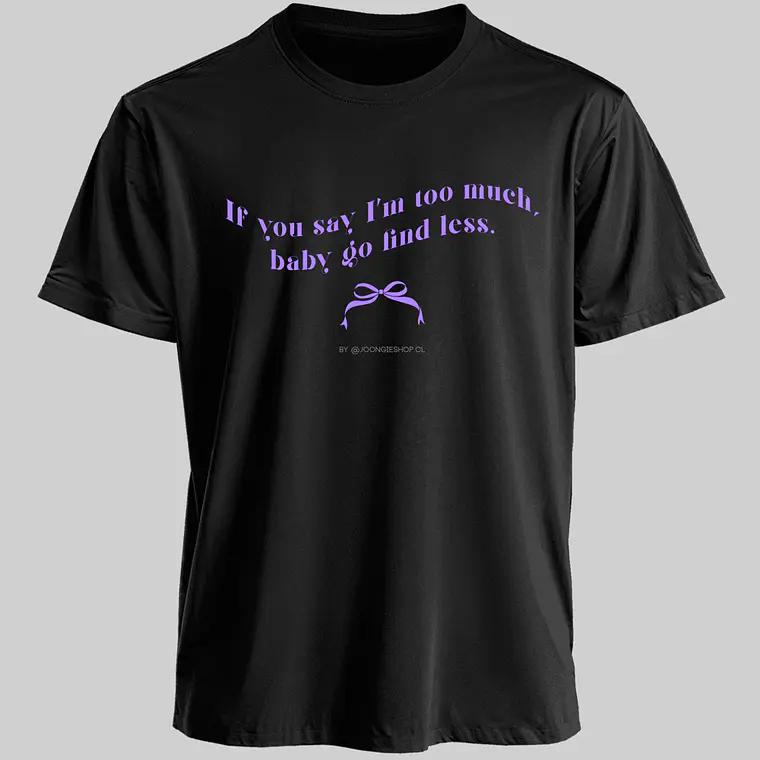 Polera Iconic Lines - Dove Cameron v.1 (Too much) 1