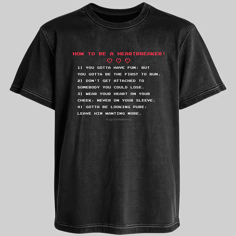 Polera Iconic Lines - Marina & The Diamonds v.1 (How to be a heartbreaker) 2