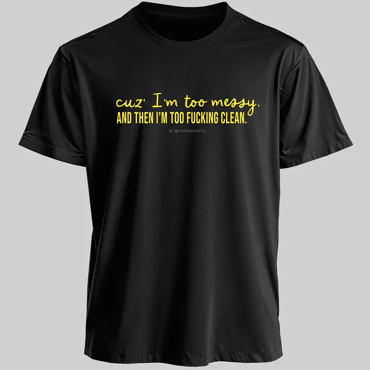 Polera Iconic Lines - Lola Young v.1 (Messy) 1