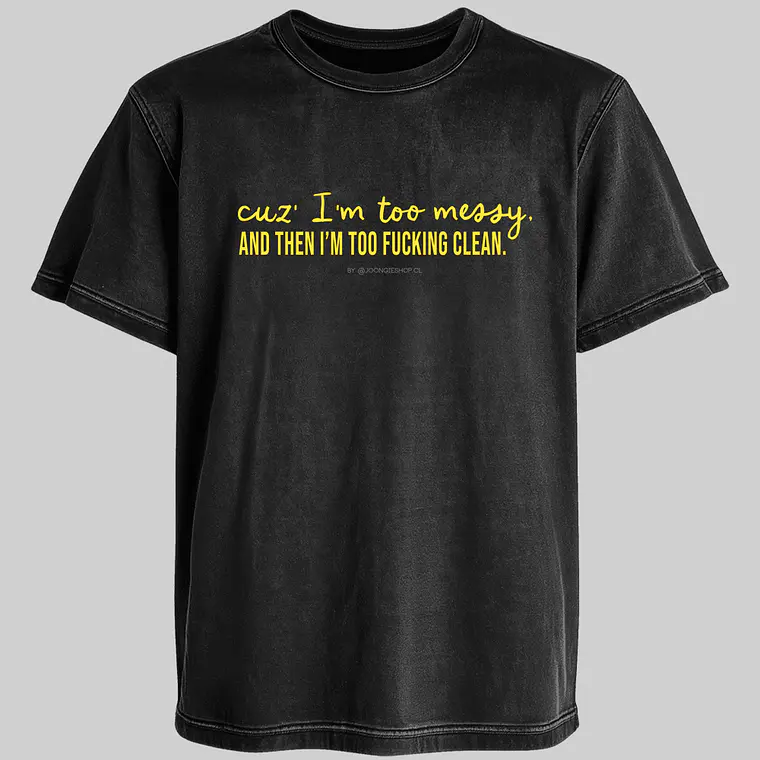 Polera Iconic Lines - Lola Young v.1 (Messy) 2