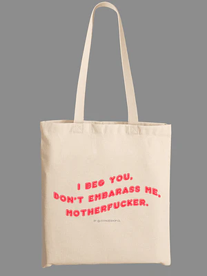Totebag Iconic Lines - Sabrina Carpenter v.2 (Please please please)