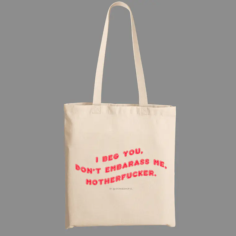 Totebag Iconic Lines - Sabrina Carpenter v.2 (Please please please) 1