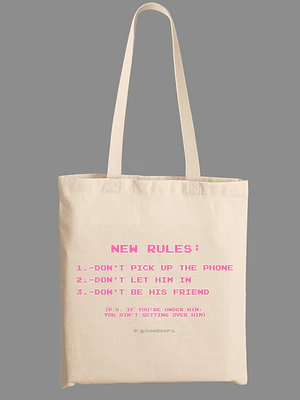 Totebag Iconic Lines - Dua Lipa v.1 (New rules)