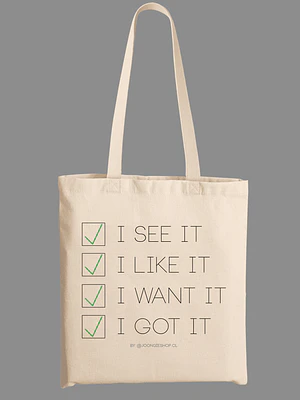 Totebag Iconic Lines - Ariana Grande v.1 (Thank u, next)