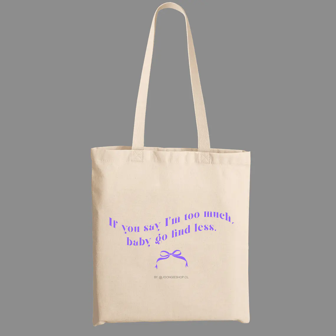 Totebag Iconic Lines - Dove Cameron v.1 (Too much) 1
