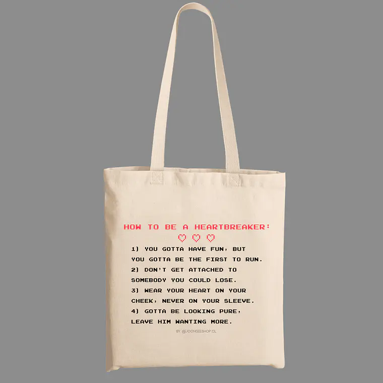 Totebag Iconic Lines - Marina & The Diamonds v.1 (How to be a heartbreaker) 1