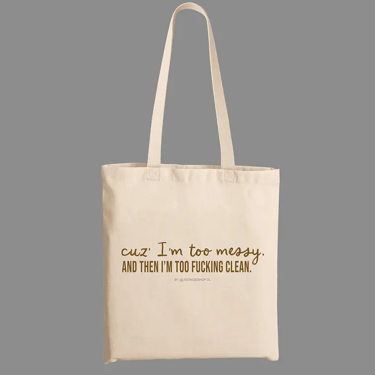 Totebag Iconic Lines - Lola Young v.1 (Messy) 1