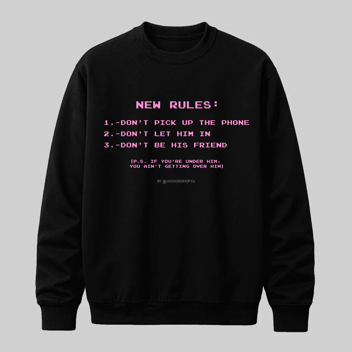 Polerón Iconic Lines - Dua Lipa v.1 (New rules) 1