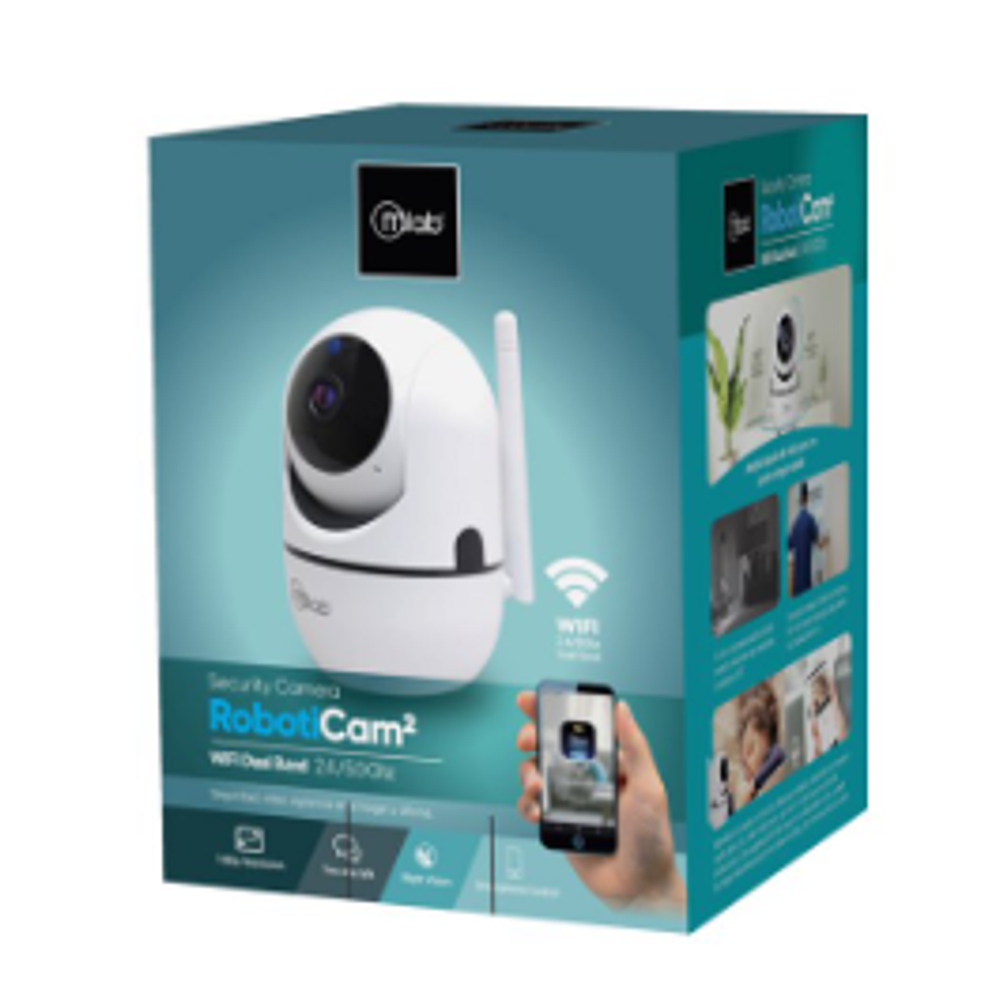 Cámara de Seguridad Mlab RobotiCam 5.0 Ghz 3