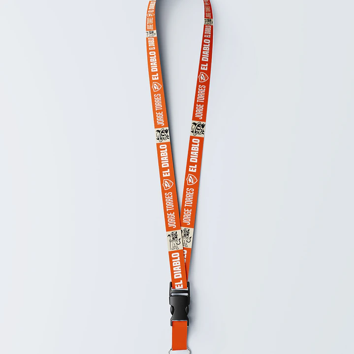 Llavero Diablo Granjero Naranja 1