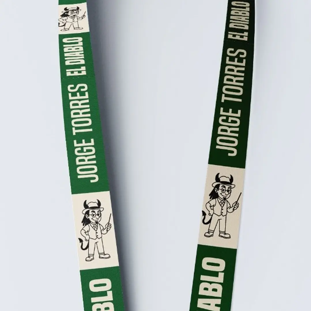 Llavero Diablo Profesor Verde 2