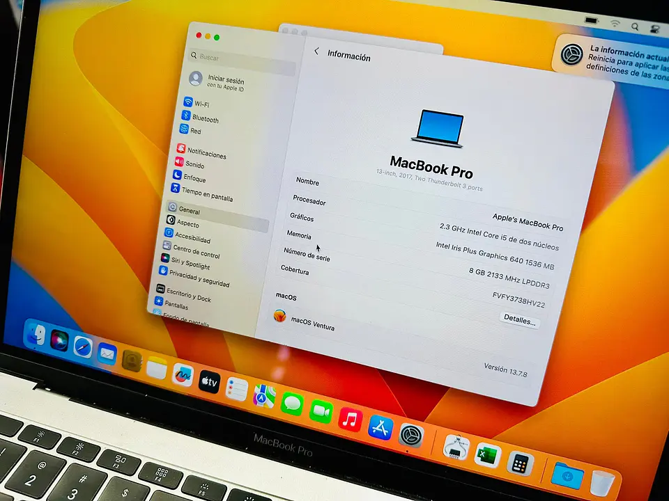 MacBook Pro 2017 de 13” 1