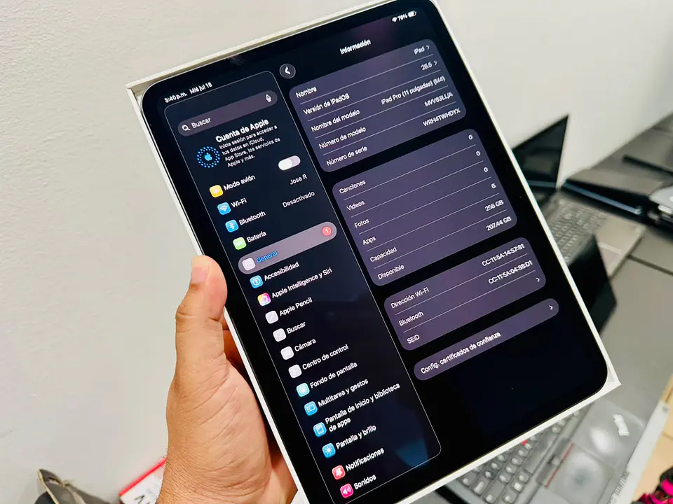 iPad Pro 11” M4 256 GB 4