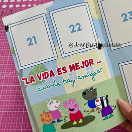 Álbum físico Peppa pig