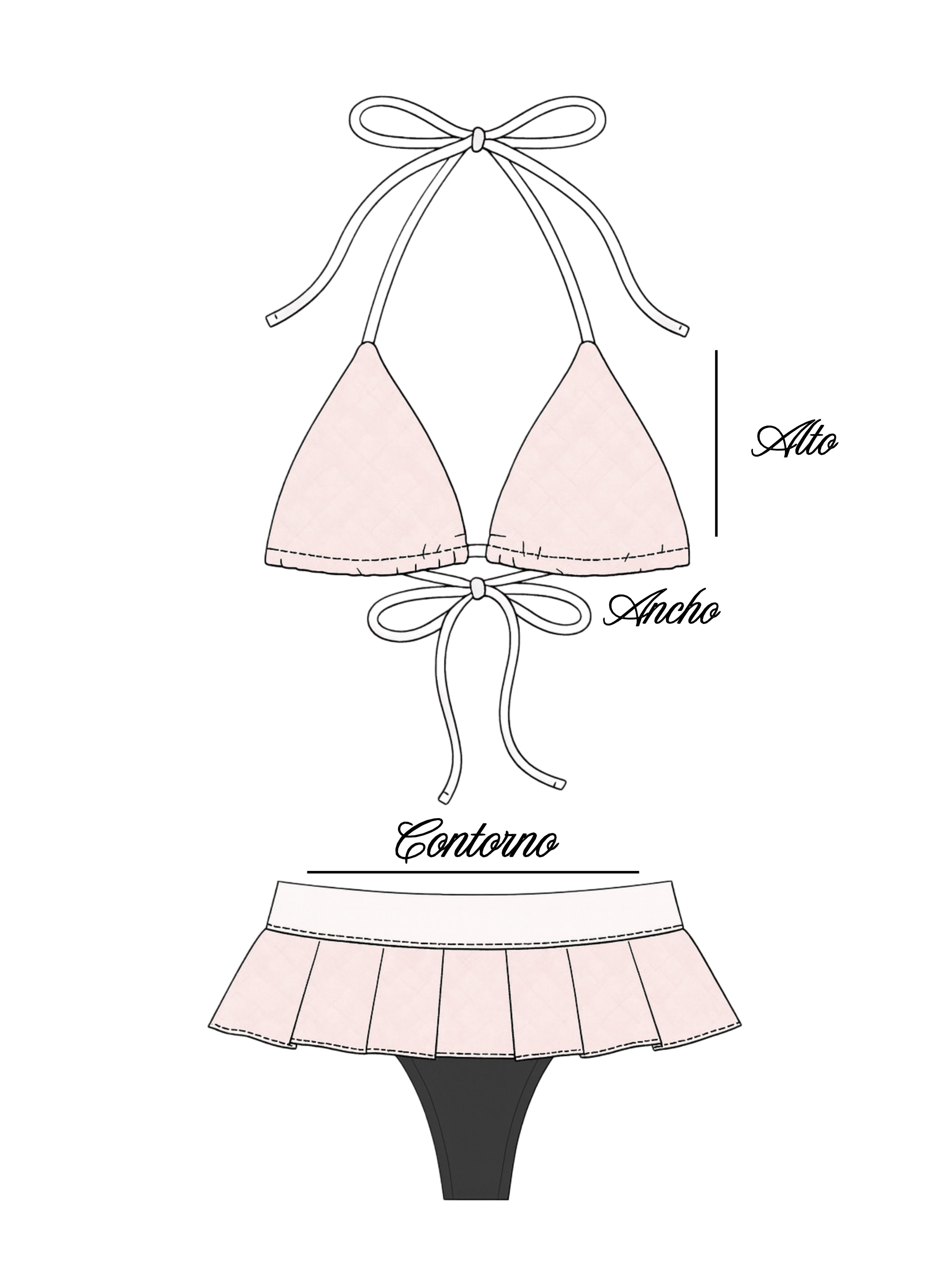 Traje de baño pink𓂃 ࣪˖🦢 ִֶָ་࿐ 5