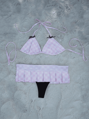 Traje de baño pink𓂃 ࣪˖🦢 ִֶָ་࿐