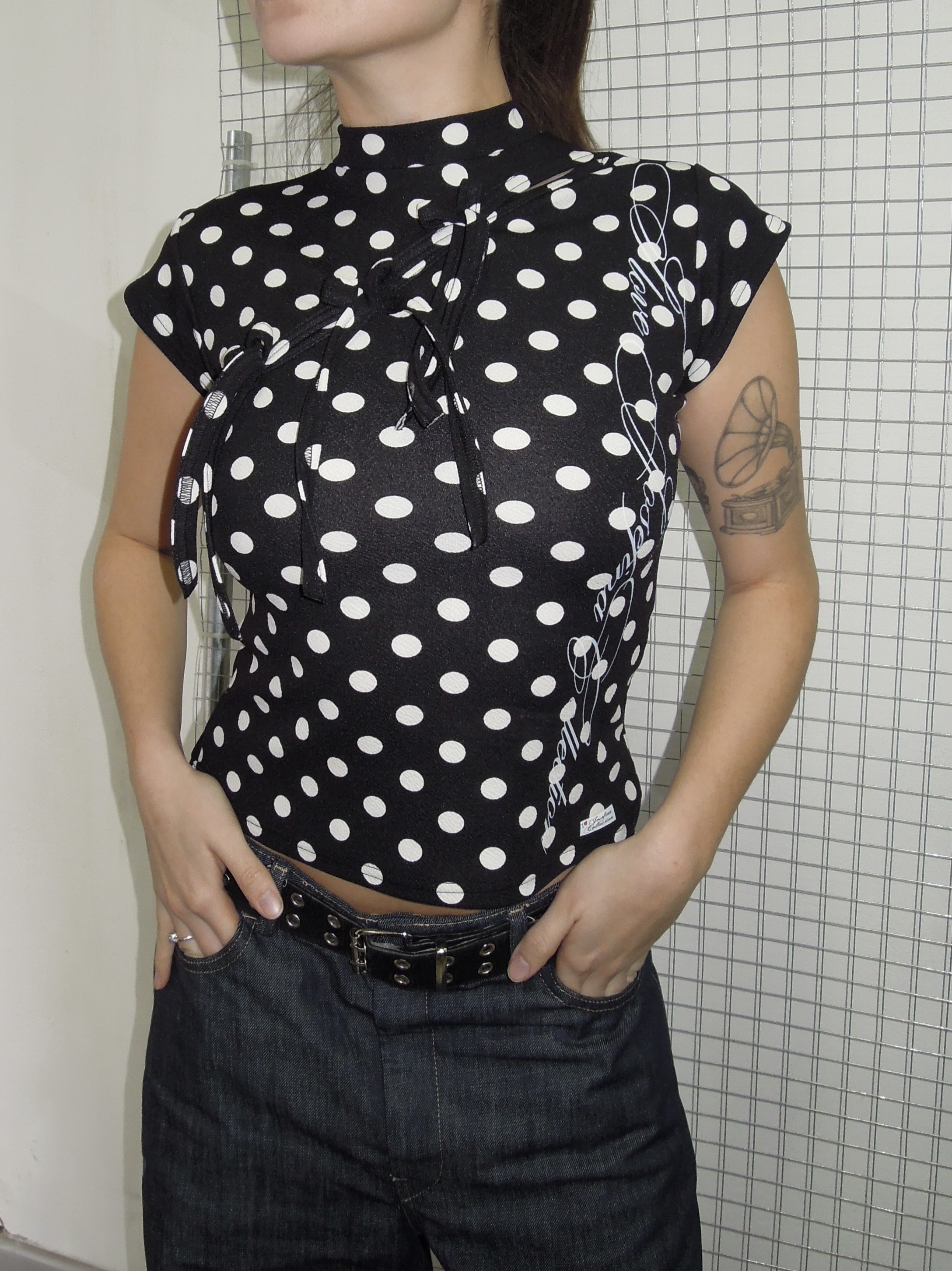 Polera Ribbon Polka Dots 1