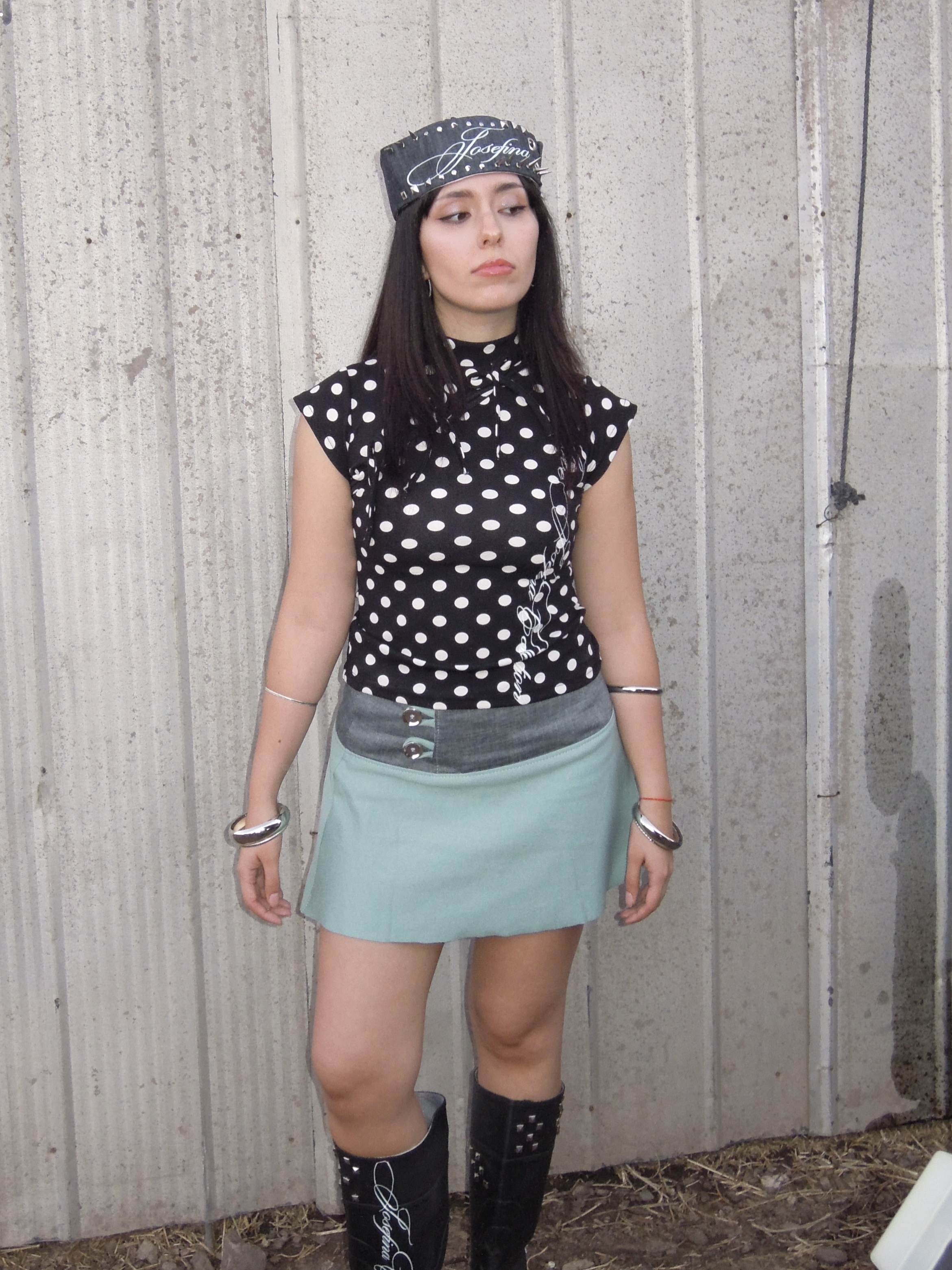 Polera Ribbon Polka Dots 1