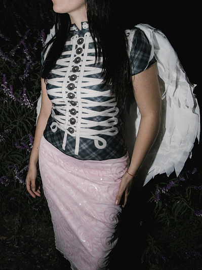 Falda Espiral Midi