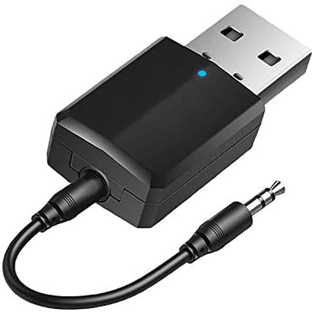 Adaptador USB a Bluetooth 5.0 Transmisor y Receptor 2 en 1 2