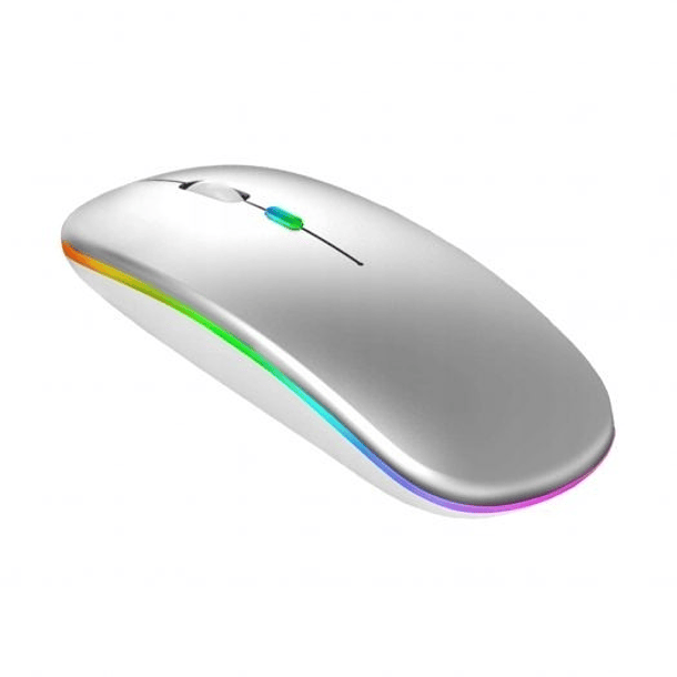 Mouse Bluetooth Recargable con led RGB 5