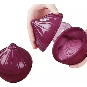 Contenedor de Cebollas Almacenamiento Para Nevera 