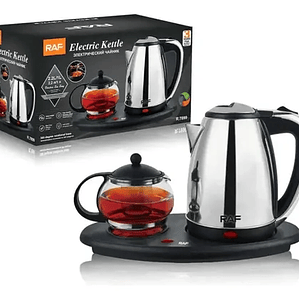 Set Electrico Termo Hervidor Con Tetera Infusor R.7899