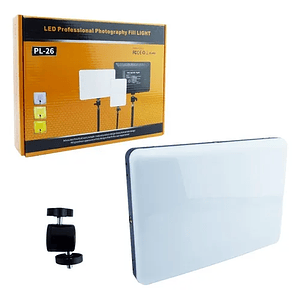 Panel de Iluminacion Luz Led PL-26 + Tripode