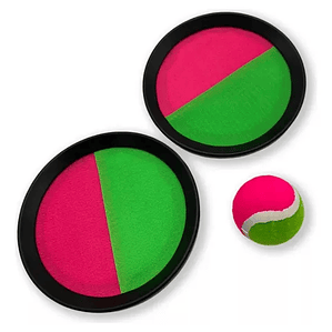 Juego De Lanzamiento De Playa, Atrapa Pelota Con Velcro