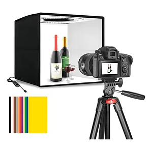 Estudio Fotográfico Portátil 40x40 - Caja De Luz Para Foto