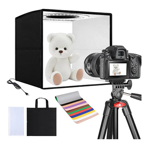 Estudio Fotográfico Portátil 40x40 - Caja De Luz Para Foto