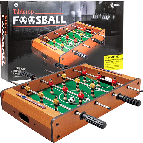 Juego De Mesa Futbol Entretenimiento Portatil Taca Taca