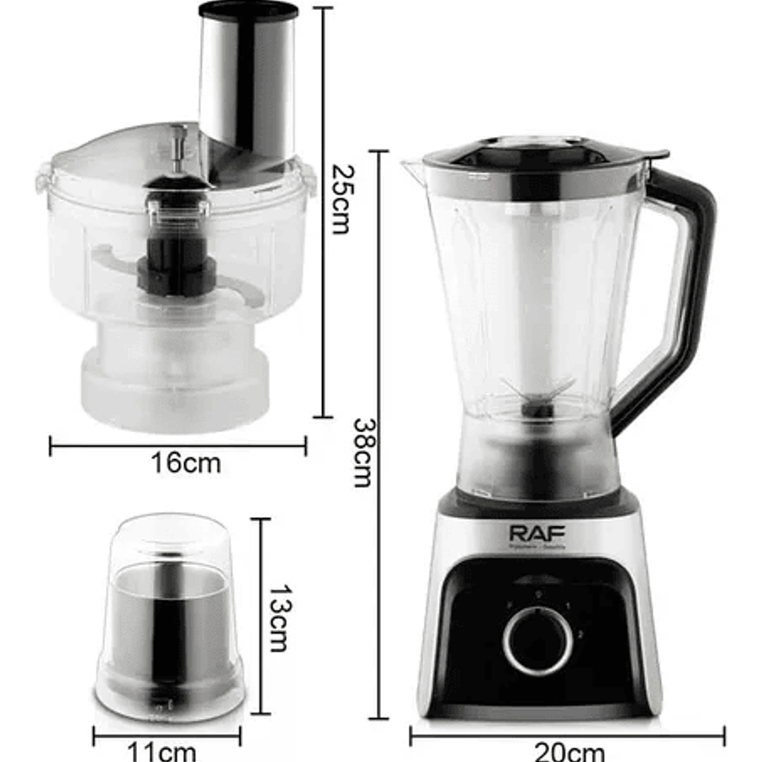 Licuadora Juguera Multiuso 4 en 1 RAF.2858 2