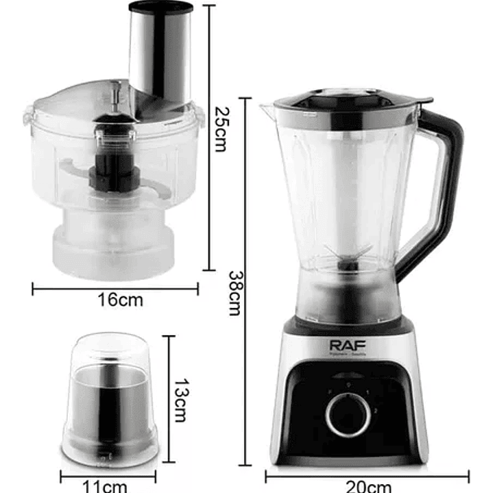 Licuadora Juguera Multiuso 4 en 1 RAF.2858 2