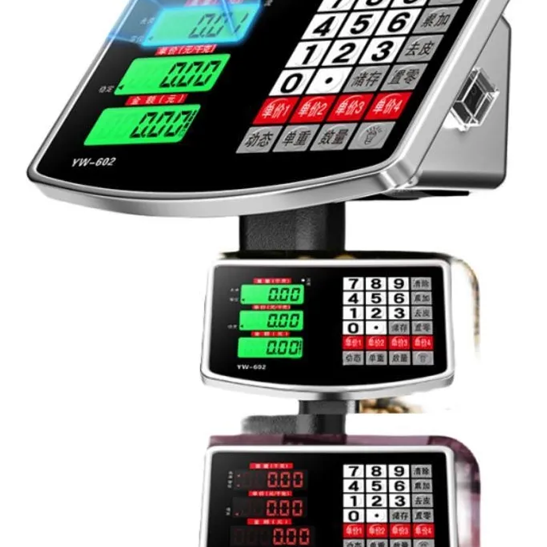 Pesa Balanza Digital Con Brazo Hasta 150 Kilos Color Plateado 2