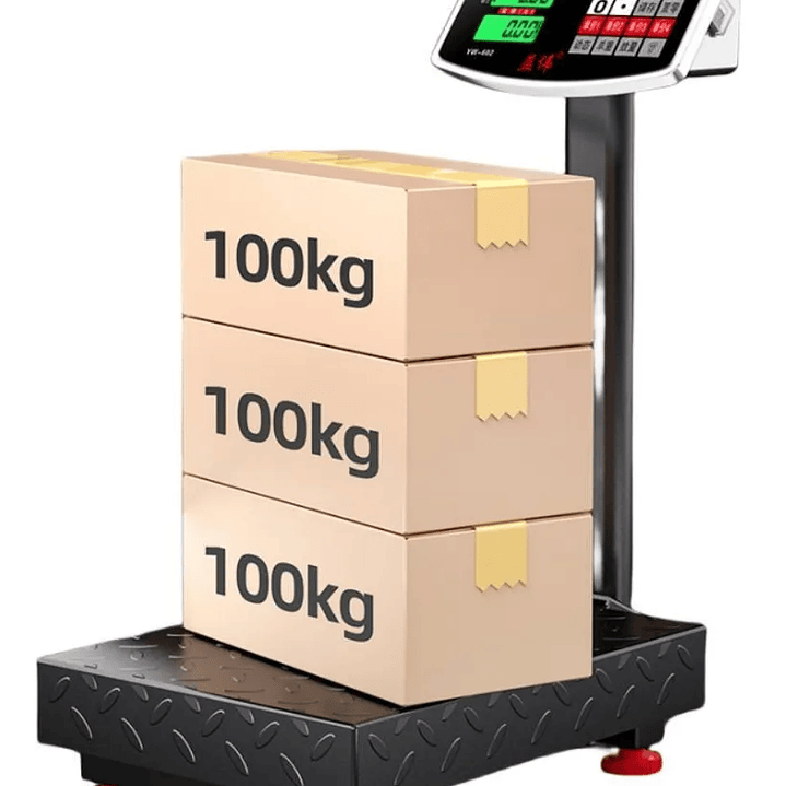 Pesa Balanza Digital Con Brazo Hasta 150 Kilos Color Plateado 3