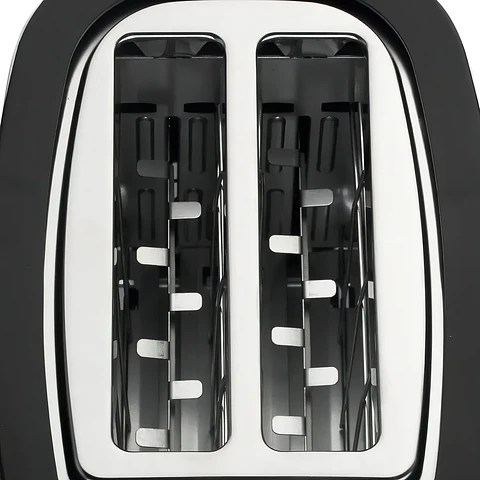 Tostador De Pan 2 Rebanadas Calentador Eléctrico Raf R-507 Color Negro