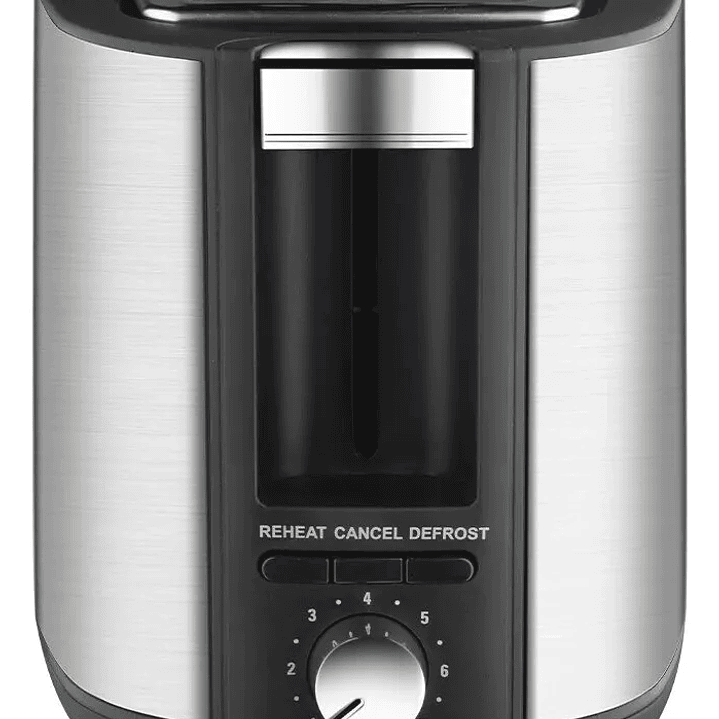 Tostador De Pan 2 Rebanadas Calentador Eléctrico Raf R-507 Color Negro 4