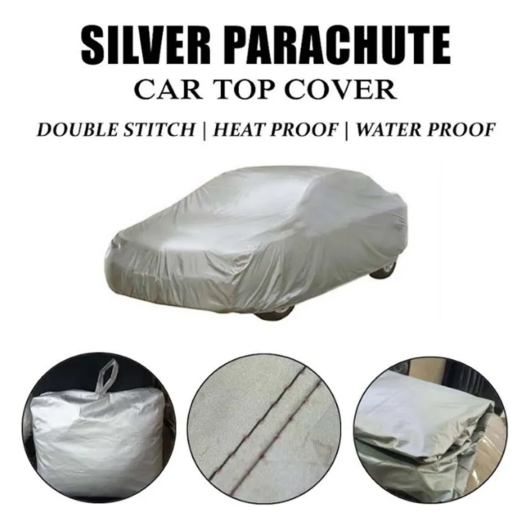 Carpas Para Autos C/ Interior Felpa Funda Gruesa Impermeable Gris 3