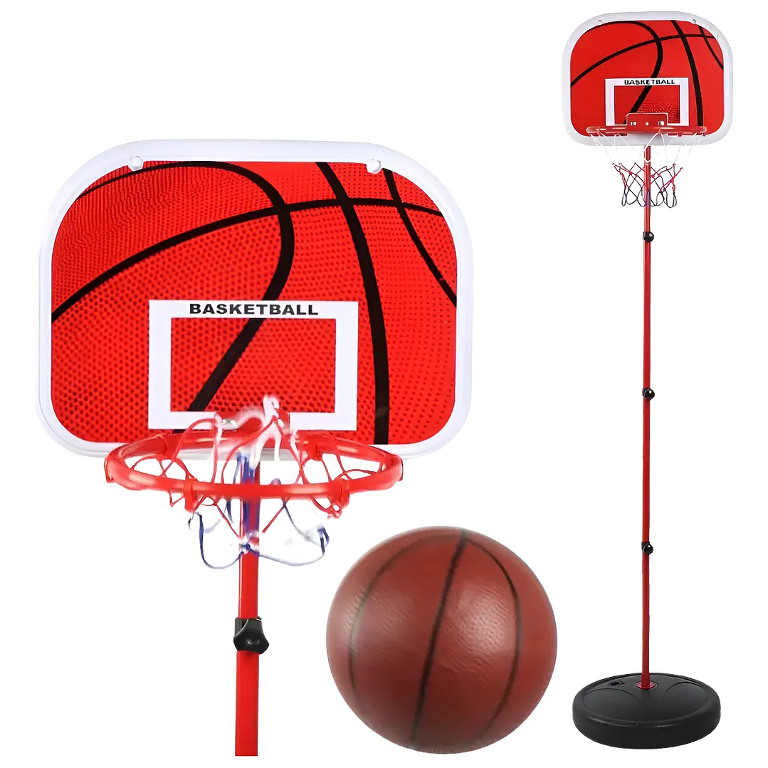 Set Aro De Basket + Pelota + Inflador 1
