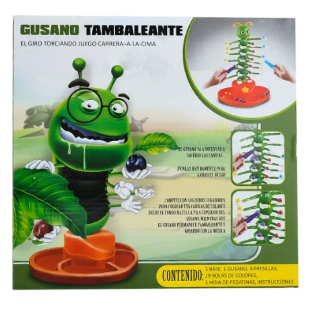 Juego de Mesa Gusano Tambaleante 3